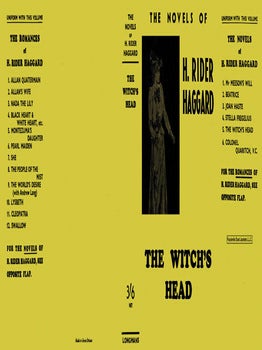 Witch's Head, The. H. Rider Haggard.