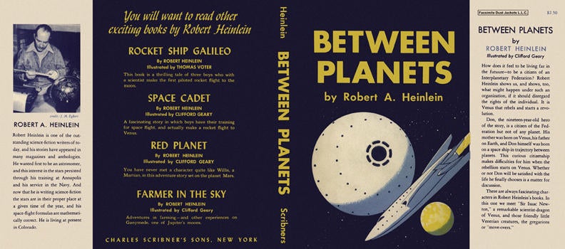 Item #3946 Between Planets. Robert A. Heinlein