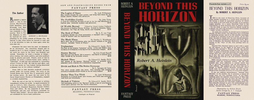 Item #3947 Beyond This Horizon. Robert A. Heinlein.