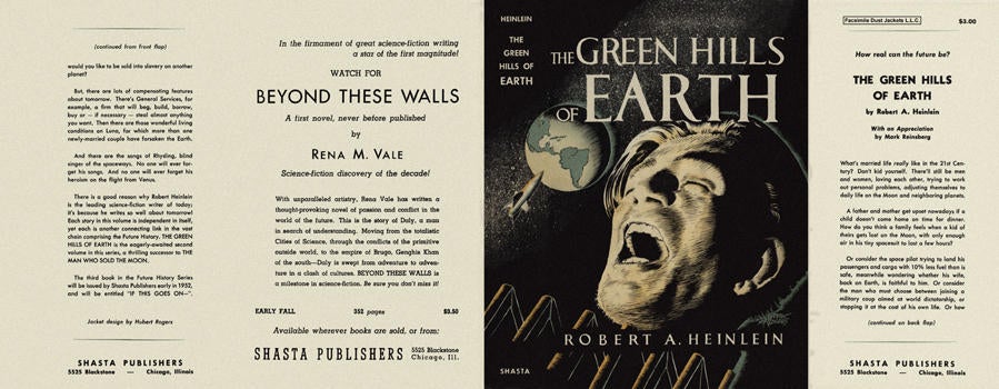 Item #3954 Green Hills of Earth, The. Robert A. Heinlein