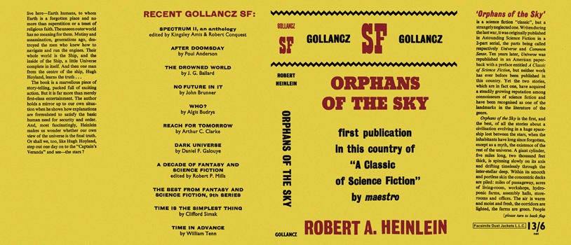 Item #3960 Orphans of the Sky. Robert A. Heinlein