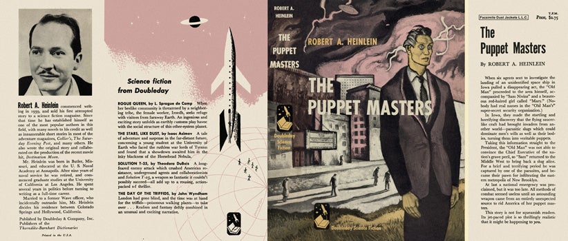 Item #3962 Puppet Masters, The. Robert A. Heinlein