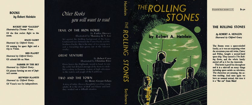Item #3966 Rolling Stones, The. Robert A. Heinlein