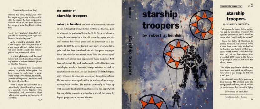 Item #3971 Starship Troopers. Robert A. Heinlein