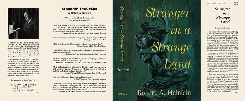 Item #3972 Stranger in a Strange Land. Robert A. Heinlein