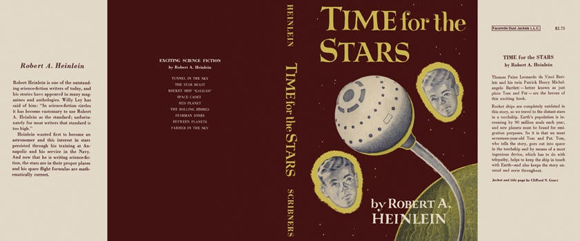 Item #3973 Time for the Stars. Robert A. Heinlein.