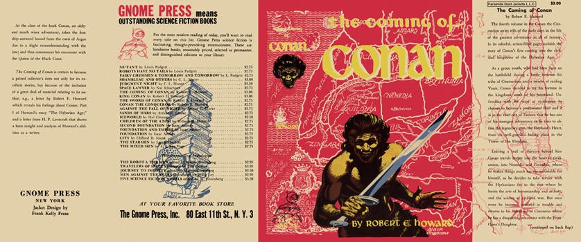 Item #3983 Coming of Conan, The. Robert E. Howard