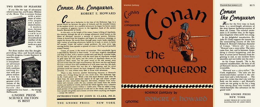 Item #3985 Conan the Conqueror. Robert E. Howard