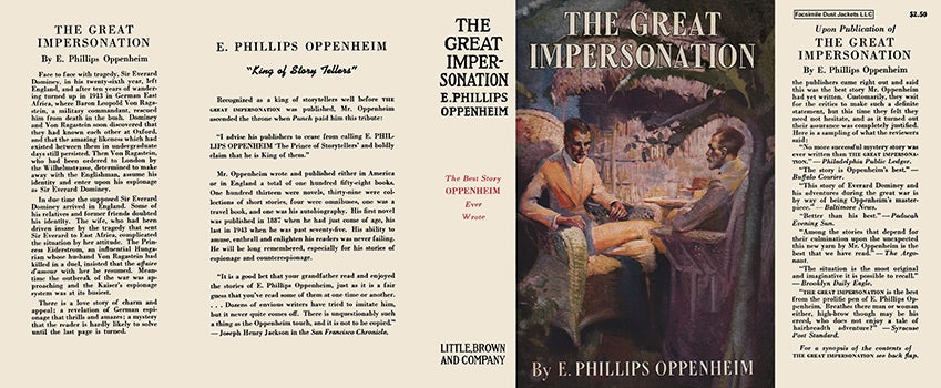 Item #39851 Great Impersonation, The. E. Phillips Oppenheim