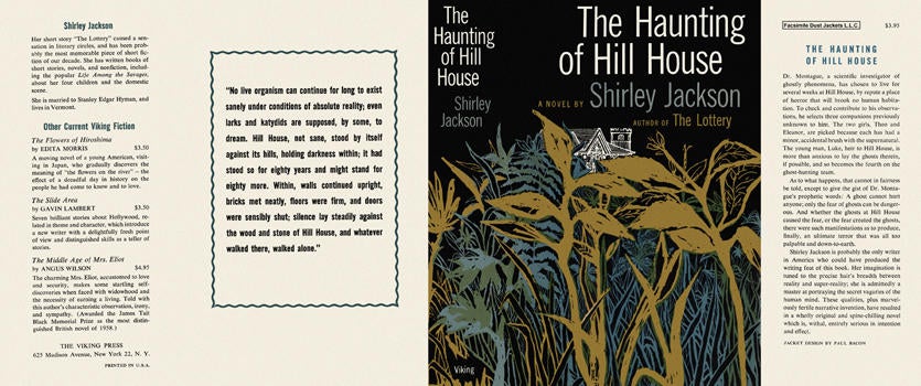 Item #3995 Haunting of Hill House, The. Shirley Jackson.
