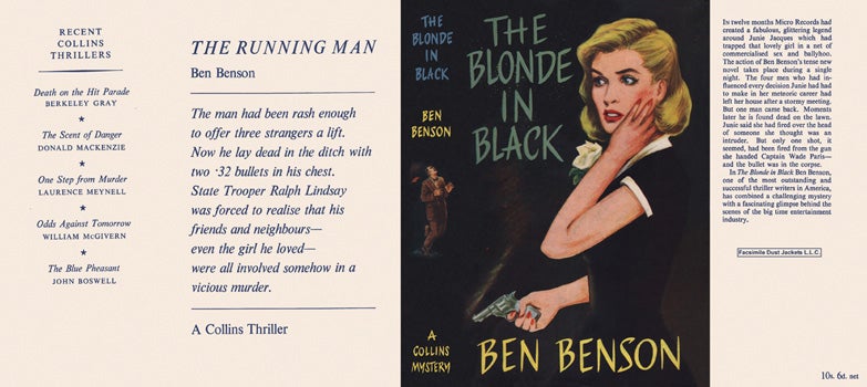 Item #40093 Blonde in Black, The. Ben Benson.