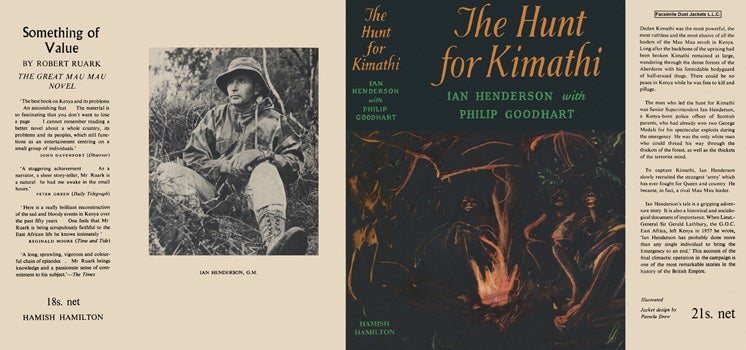 Item #40164 Hunt for Kimathi, The. Ian Henderson, Philip Goodhart.