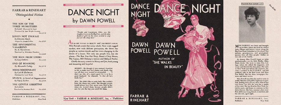 Item #40169 Dance Night. Dawn Powell