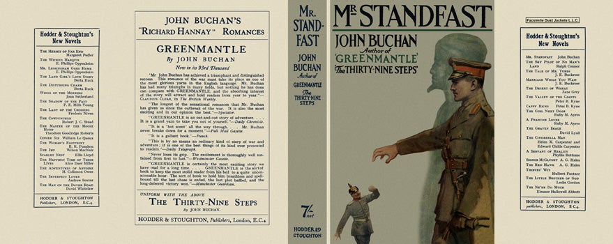 Item #402 Mr. Standfast. John Buchan
