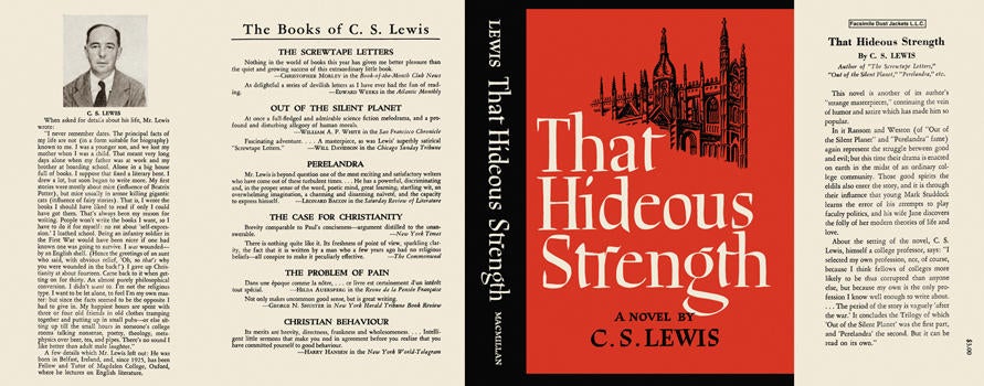 Item #4023 That Hideous Strength. C. S. Lewis