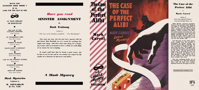 Item #40266 Case of the Perfect Alibi, The. Mark Carrel
