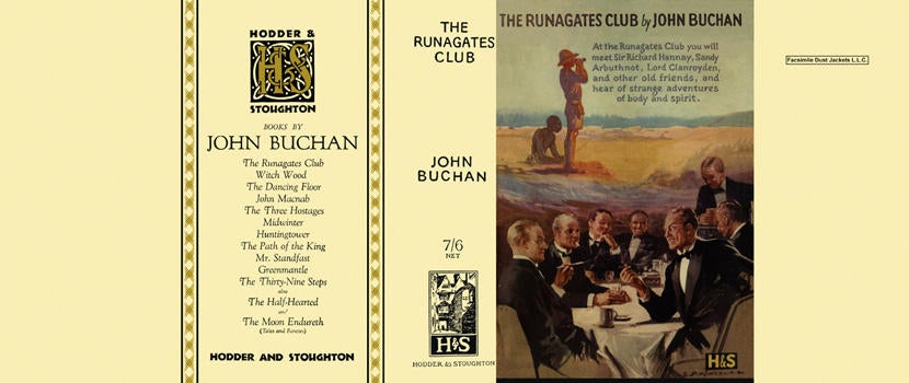 Item #403 Runagates Club, The. John Buchan