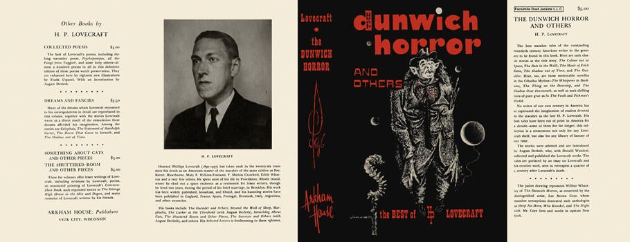 Item #4033 Dunwich Horror and Others, The. H. P. Lovecraft.
