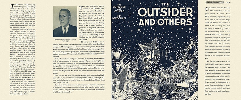 Item #4035 Outsider and Others, The. H. P. Lovecraft