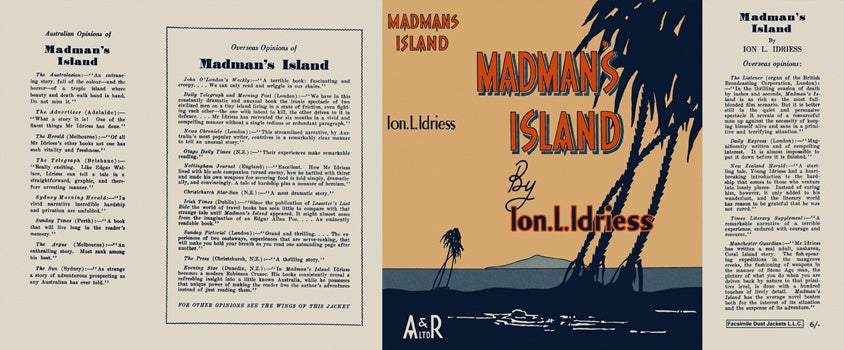 Item #40375 Madman's Island. Ion L. Idriess.