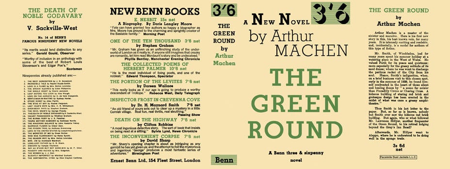 Item #4045 Green Round,The. Arthur Machen