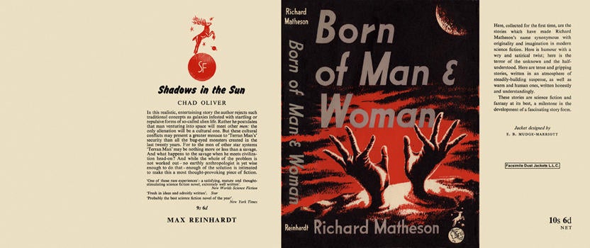 Item #4052 Born of Man and Woman. Richard Matheson.