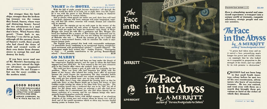 Item #4056 Face in the Abyss, The. A. Merritt