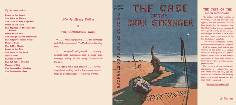 Item #40571 Case of the Dark Stranger, The. Moray Dalton.