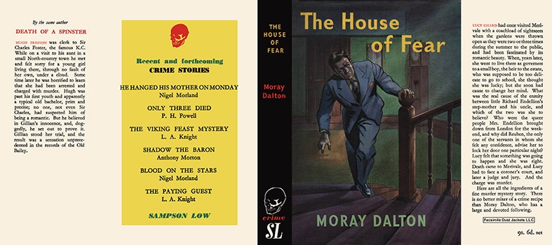 Item #40573 House of Fear, The. Moray Dalton.