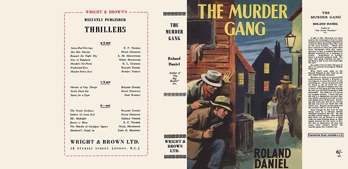 Item #40595 Murder Gang, The. Roland Daniel.