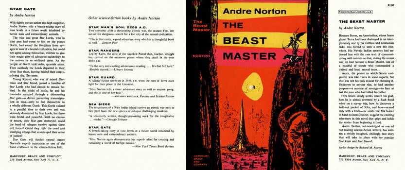 Item #4070 Beast Master, The. Andre Norton