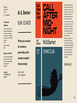 Call After Midnight. Mignon G. Eberhart.
