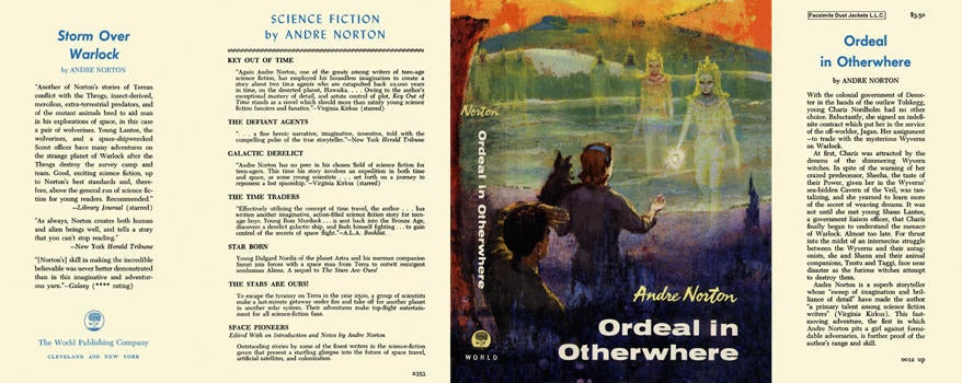 Item #4072 Ordeal in Otherwhere. Andre Norton