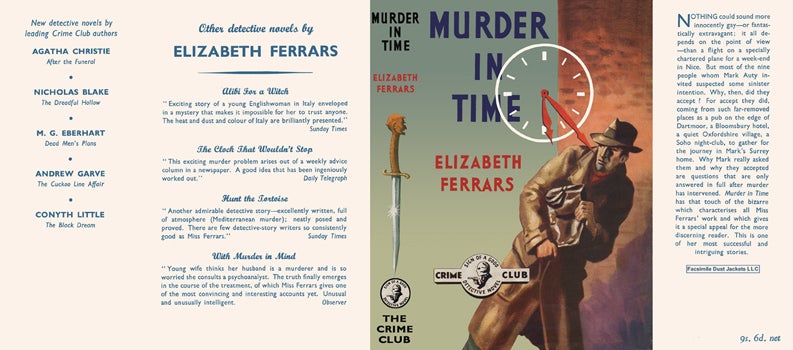 Item #40763 Murder in Time. Elizabeth Ferrars