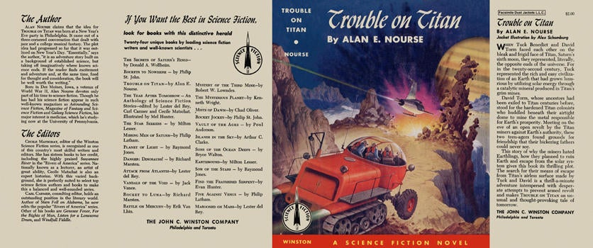 Item #4079 Trouble on Titan. Alan E. Nourse.