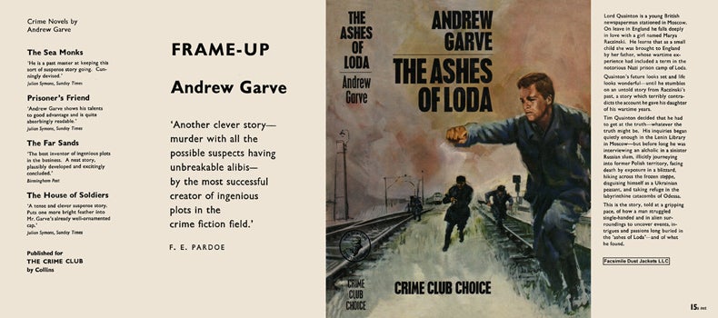 Item #40861 Ashes of Loda, The. Andrew Garve