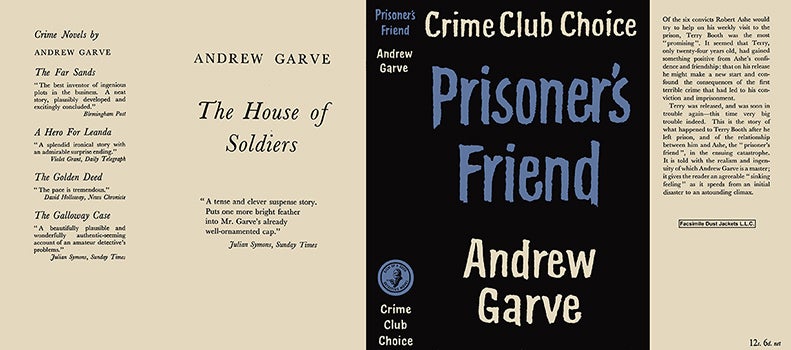Item #40870 Prisoner's Friend. Andrew Garve