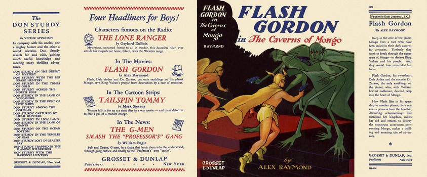 Item #4101 Flash Gordon in the Caverns of Mongo. Alex Raymond