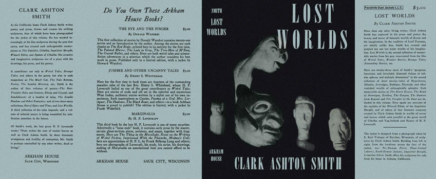Item #4110 Lost Worlds. Clark Ashton Smith.