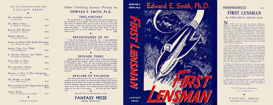 Item #4113 First Lensman. Edward E. Smith, Ph D