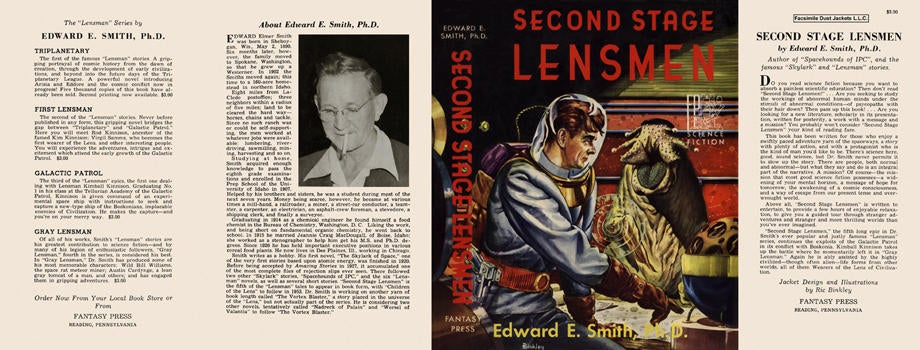 Item #4116 Second Stage Lensmen. Edward E. Smith, Ph D