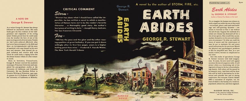 Item #4127 Earth Abides. George R. Stewart