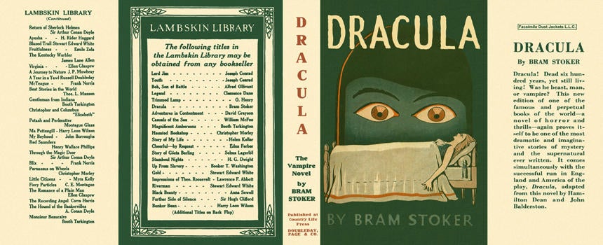 Item #4129 Dracula. Bram Stoker.