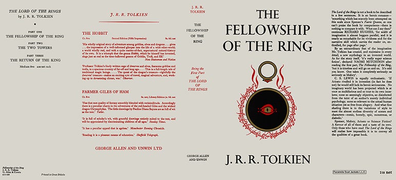 Item #4143 Fellowship of the Ring, The. J. R. R. Tolkien.