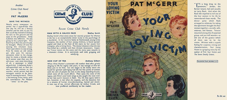Item #41455 Your Loving Victim. Pat McGerr.