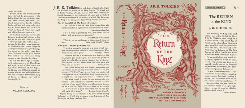 Item #4150 Return of the King, The. J. R. R. Tolkien