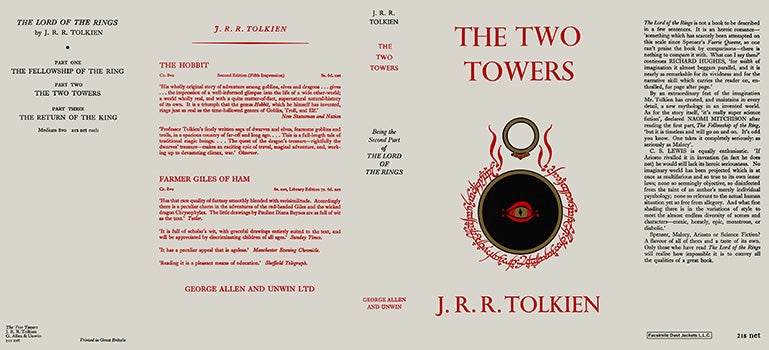 Item #4151 Two Towers, The. J. R. R. Tolkien.