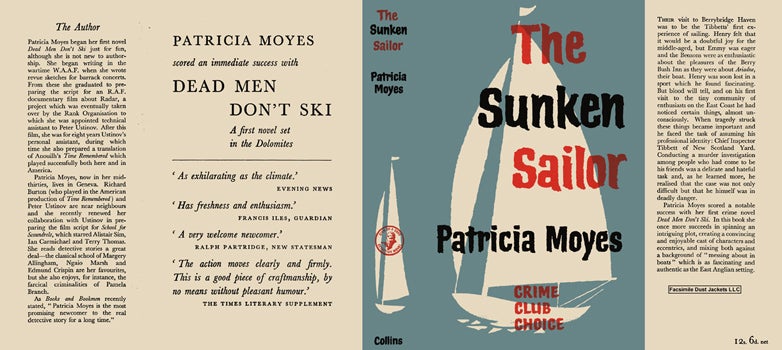 Item #41584 Sunken Sailor, The. Patricia Moyes