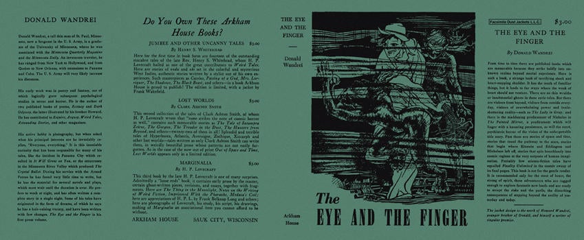 Item #4167 Eye and the Finger, The. Donald Wandrei