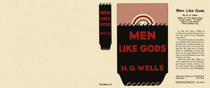 Item #4174 Men Like Gods. H. G. Wells